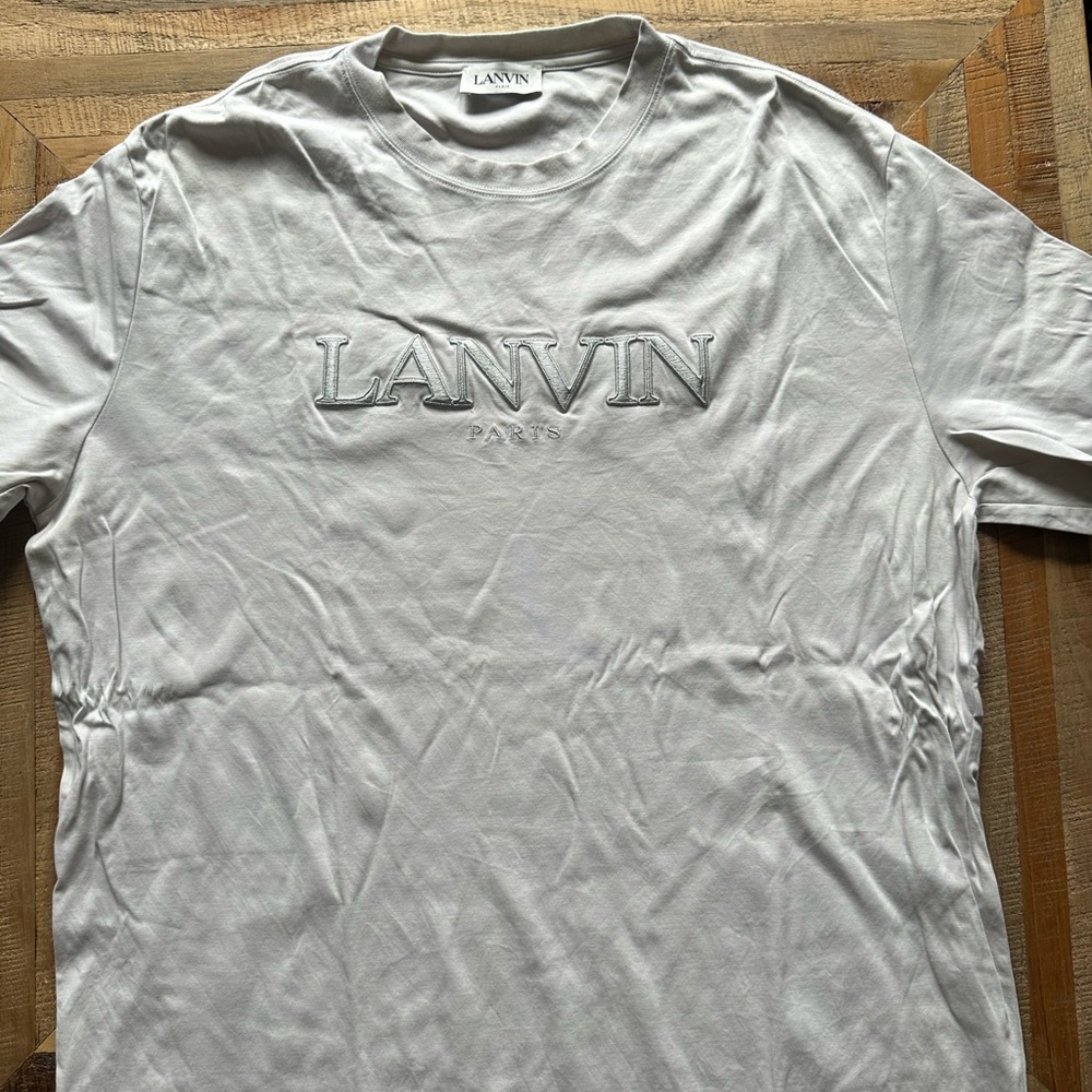 LANVIN paris tshirt authentic